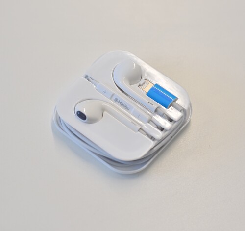 AURICULAR MANOS LIBRES FICHA LIGHTNING IPHONE